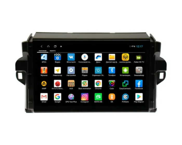 Магнитола для Toyota Fortuner 2015+ Parafar (cо встроенным модулем для подключения камер 360) на Андроид 13 PF589XHD360