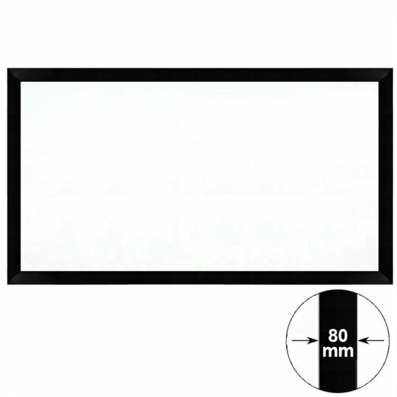VIDEOVOX HK-80B 140-178-SoundMax4K Звукопрозрачный 4K экран на раме 80 мм