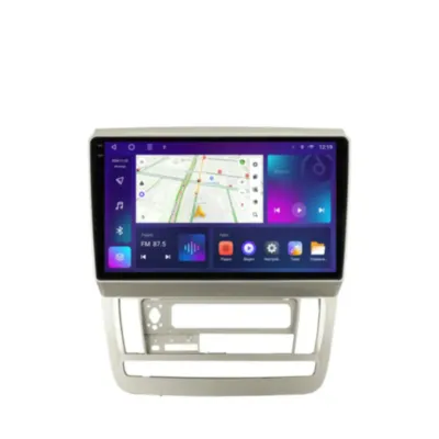 Магнитола для Toyota Alphard 2003-2007 золотисто-серая, правый руль, низкая комплектация Parafar на Андроид 12.0 PF598LUX1RGu