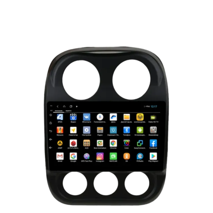 Магнитола для Jeep Compass 2014 Parafar на Андроид 14 PF998KHD