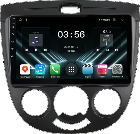FarCar для Chevrolet Lacetti хэтчбек на Android (DX3038M кондей)