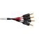 Wireworld Luna 8 Biwire Speaker Cable 2.5m Pair (LUB2.5MB-8)