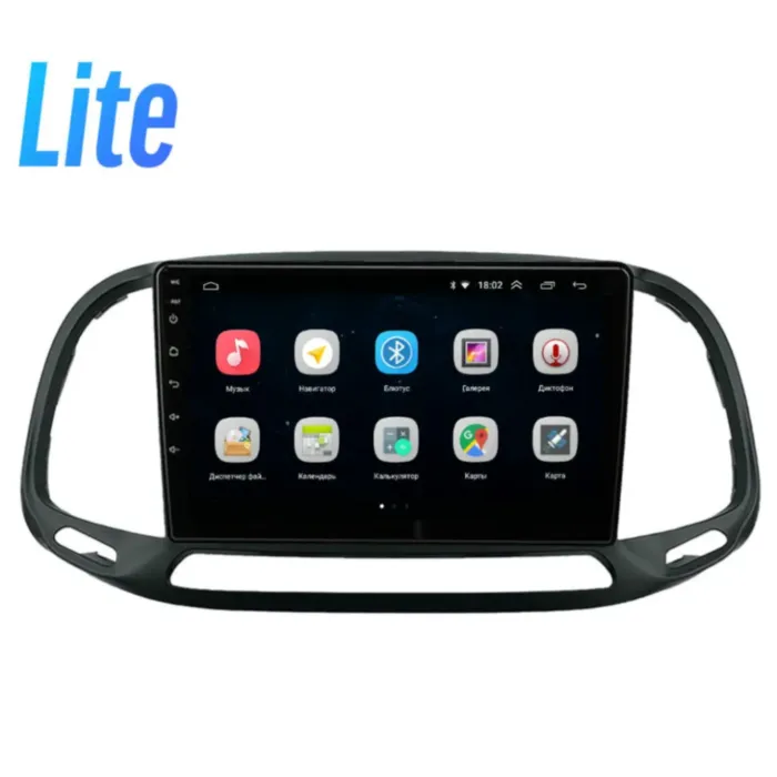 Магнитола для Fiat Doblo 2016-2019 Parafar на Андроид 10.0 PF605Lite