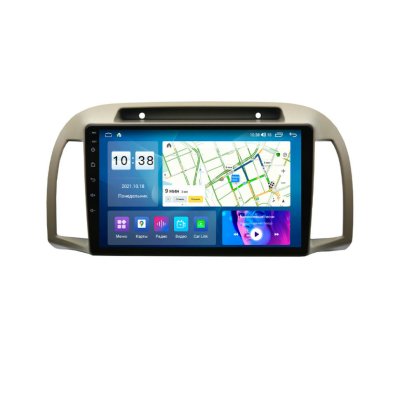 Магнитола для Nissan March, Micra 2002-2010 (бежевая) Parafar на Андроид 10.0 PF283Lite