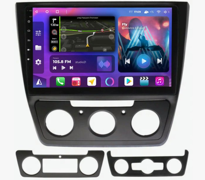 FarCar s400 для Skoda Yeti на Android (TM1225M)