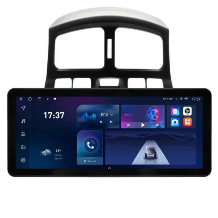 Магнитола для Hyundai Santa Fe 2000-2006 Parafar NEO в стиле AUDI на Андроид 10.0 PF461NRGAm