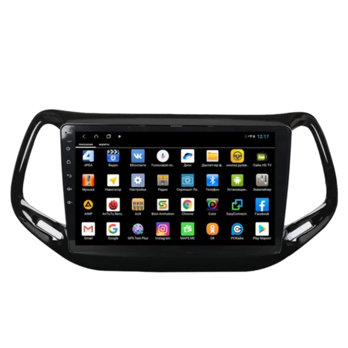 Магнитола для Jeep Compass 2017 Parafar на Андроид 14 PF997KHD