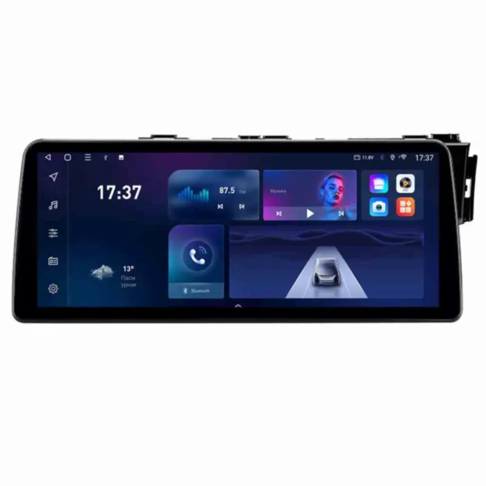 Магнитола для Honda Fit, Jazz 2013-2020 правый руль, без SRS Parafar NEO в стиле BMW на Андроид 10.0 PF638NRGBx