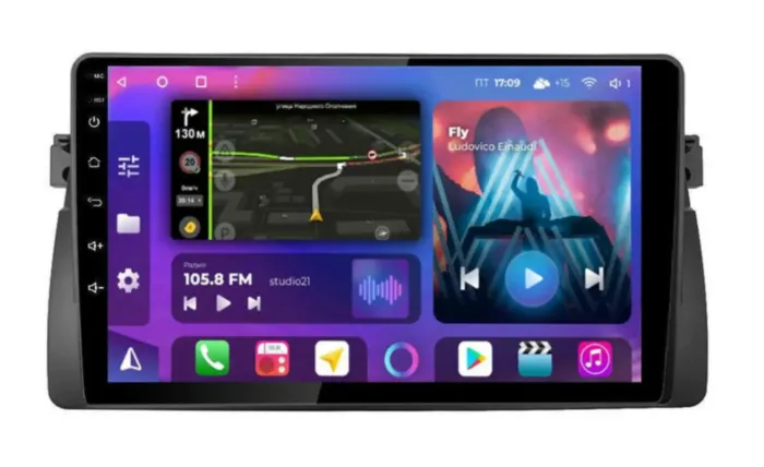 FarCar s400 Super HD для BMW E46 на Android (XL708M)