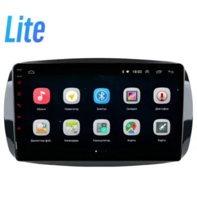 Магнитола для Mercedes Smart 2016+ Parafar на Андроид 10.0 PF214Lite