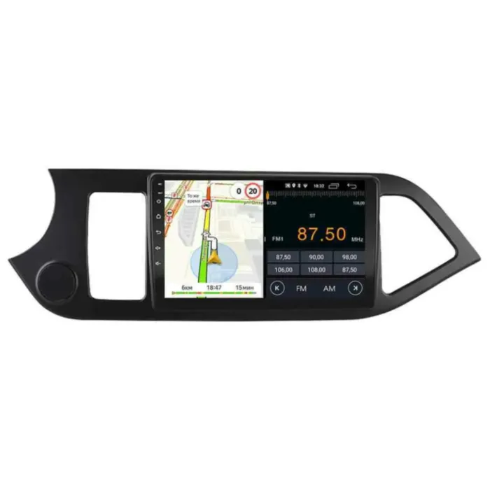 Магнитола для KIA Picanto 2 2011-2017 Parafar на Андроид 10.0 PF411LUX1TRG