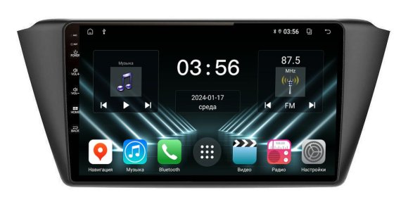 FarCar для Skoda Fabia на Android (DX2002M)