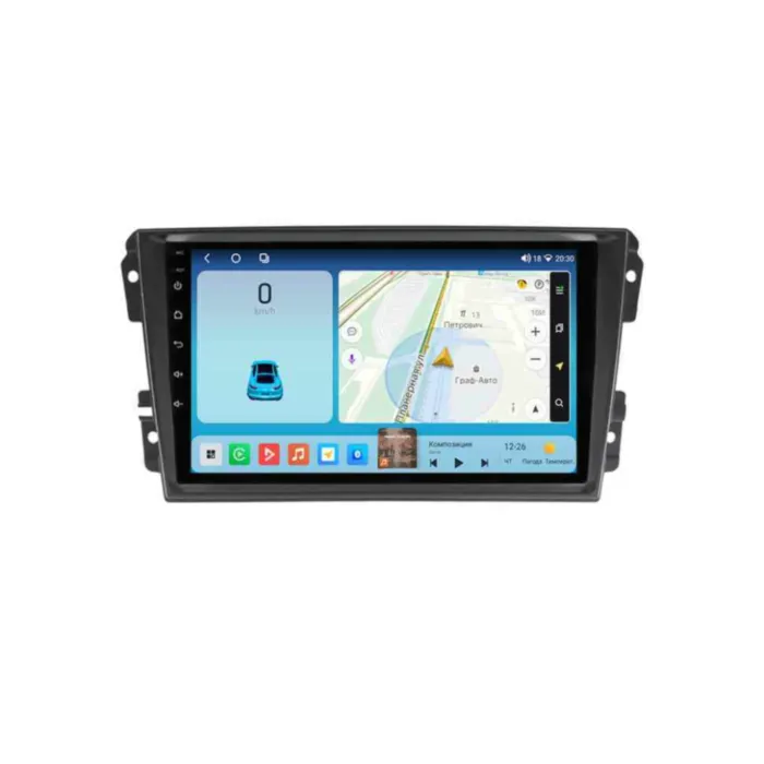 Магнитола для Datsun Mi-Do 2014-2020 Parafar на Андроид 14.0 PF422LUX1KHD