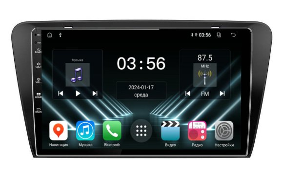 FarCar для Skoda Octavia A7 на Android (DX483M)