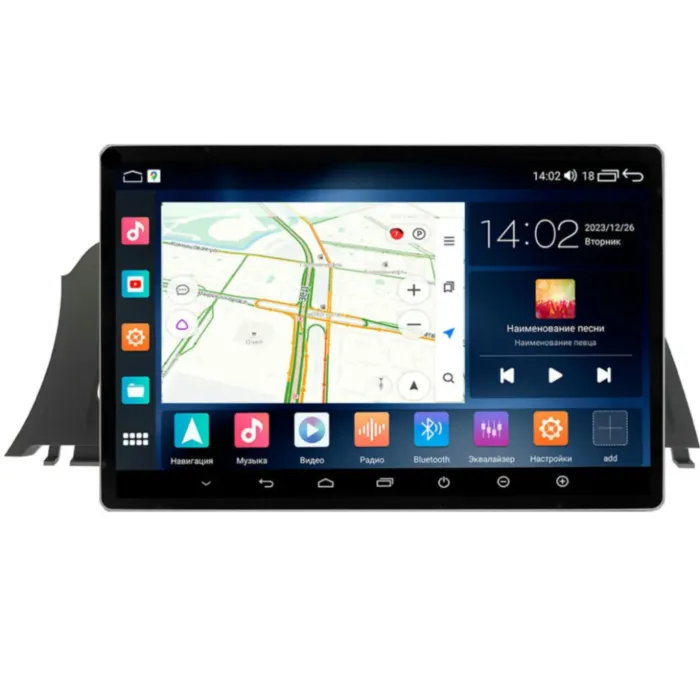 Магнитола для Nissan Murano 2011-2014 Parafar (cо встроенным модулем для подключения камер 360) на Андроид 13.0 PF679LUX313u2kAIR360