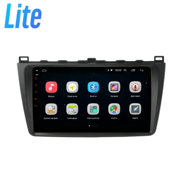 Магнитола для Mazda 6 2007-2012 Parafar на Андроид 10.0 PF012LUX1Lite