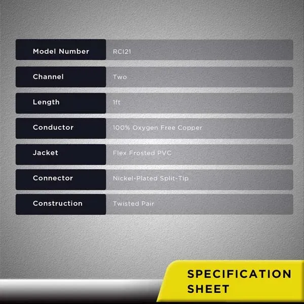RECOIL RCI21 (2CH,0.3m)