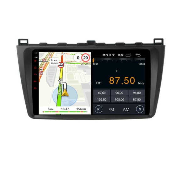 Магнитола для Mazda 6 2007-2012 Parafar на Андроид 13.0 PF012LUX1RNF