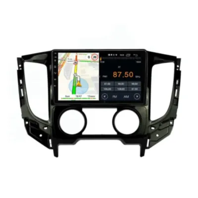 Магнитола для Mitsubishi Triton Manual Ac, Uv Black Parafar на Андроид 14.0 PF168MRG-AC