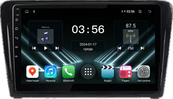 FarCar для Skoda Rapid на Android (DX3043M)