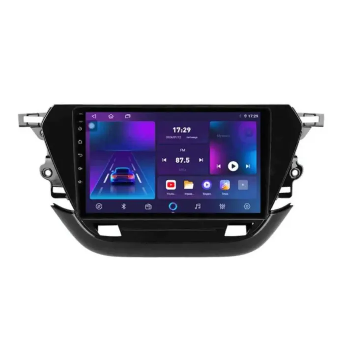 Магнитола для Opel Corsa F 2019-2023 Parafar на Андроид 12.0 PF438LUX1RGx