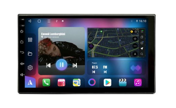 Автомагнитола 2Din Universal FarCar BX832 на Android 13 (6GB/128GB/WiFi/GPS/BT/IPS/4G)