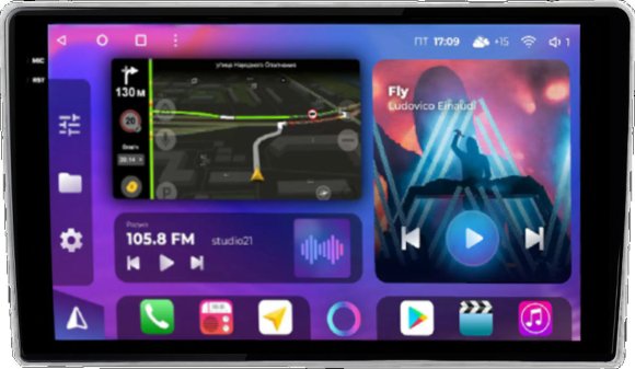 FarCar s400 2K для Opel Astra H, Zafira, Antara, Corsa на Android (XXL019M)