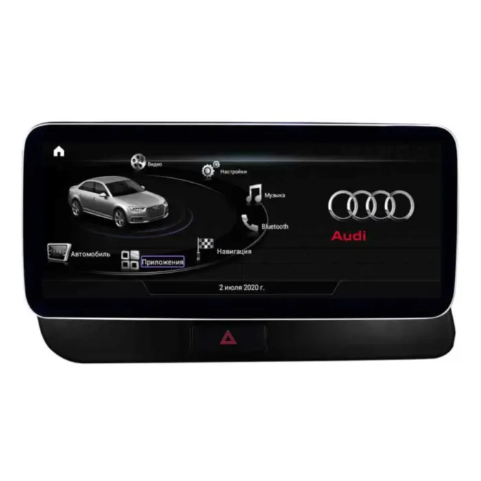 Магнитола для Audi Q5 2010-2016 низкая комплектация экран 10.25" 1920*720 Parafar на Андроид 11.0 PF7939QHD
