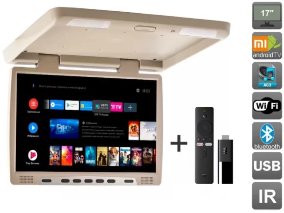 AVEL AVS117BE + Xiaomi Mi TV Stick + AV1252DC