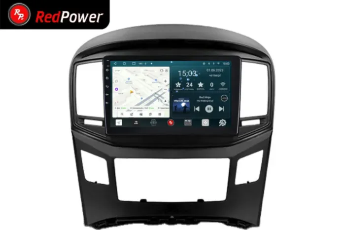 RedPower 70214B для Hyundai H1 2-поколение TQ (11.2013-06.2022) черная