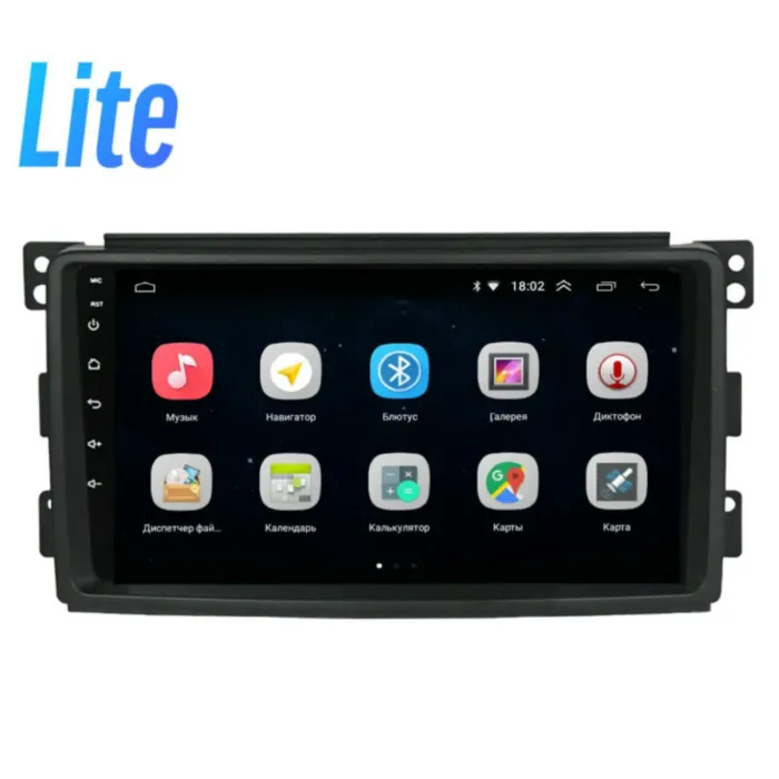 Магнитола для Mercedes-Benz Smart 2005-2010 Parafar на Андроид 10.0 PF207Lite