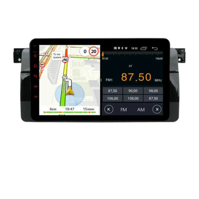 Магнитола для BMW 3 серия кузов E46 1998-2006 Parafar на Андроид 12.0 PF396RGu