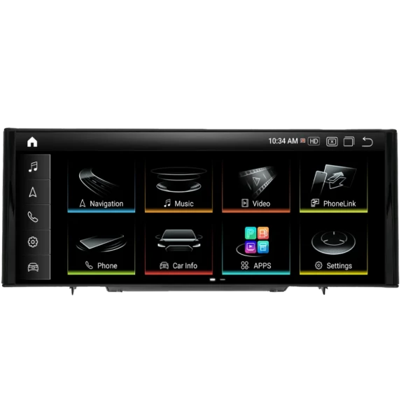Магнитола для Audi A1 2012-2018 RMC экран 10.25" Parafar на Android 12.0 PF1201F