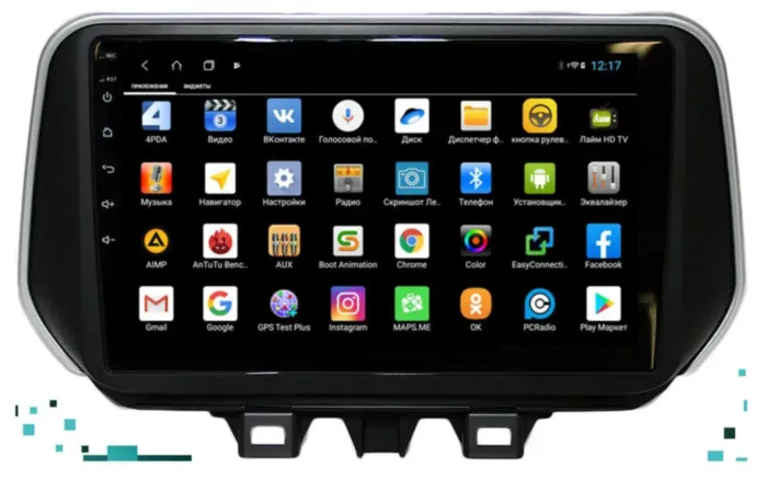 Магнитола для Hyundai Tucson 2018+ Parafar (cо встроенным модулем для подключения камер 360) на Андроид 13 PF547XHD360