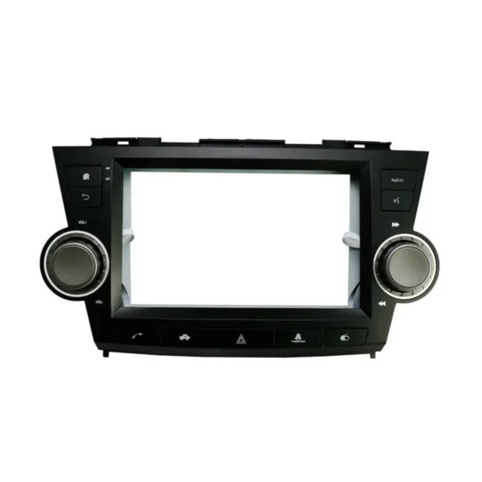 Магнитола для Toyota Highlander 2007-2013 c кнопкой аварийки Parafar на Андроид 13.0 PF035T2MHD