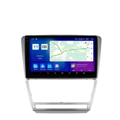 Магнитола для Skoda Octavia 2008-2010 Parafar (cо встроенным модулем для подключения камер 360) на Андроид 13.0 PF877U2K360