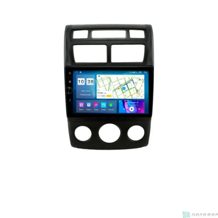 Магнитола для Kia Sportage 2 2007-2010 с кондиционером Parafar на Андроид 13.0 PF536-ACFHDAV