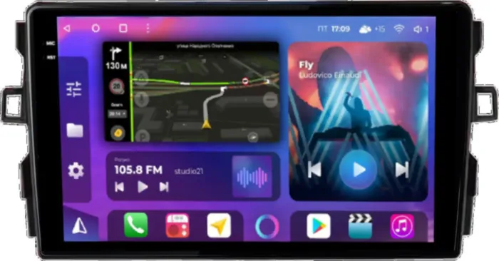 FarCar s400 2K для Toyota Auris на Android (XXL3024M)