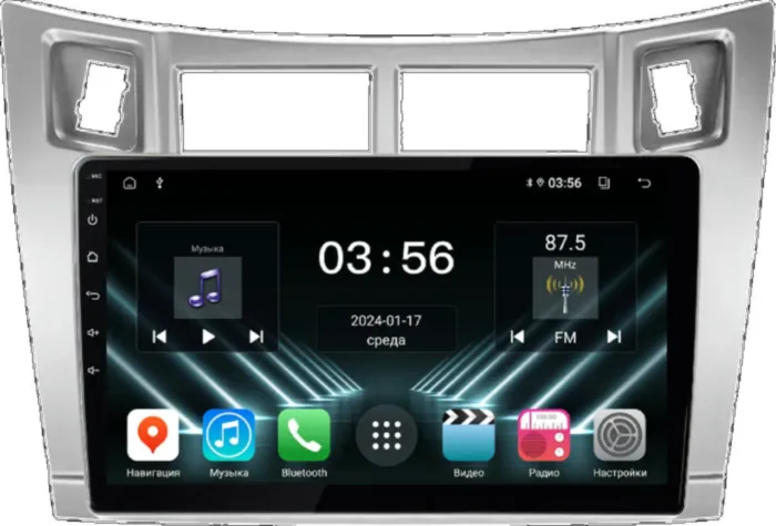 FarCar для Toyota Yaris, Vitz, Platz на Android (DX3022M)