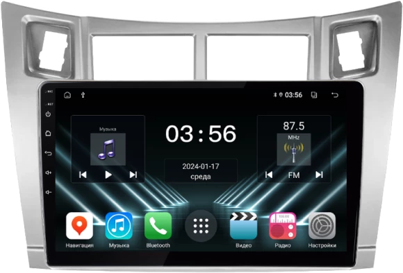 FarCar для Toyota Yaris, Vitz, Platz на Android (DX3022M)