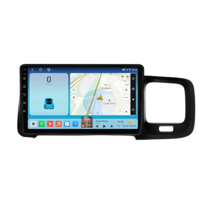 Магнитола для Volvo S60 2014-2019 Parafar на Андроид 14.0 PF186LUX3KHD