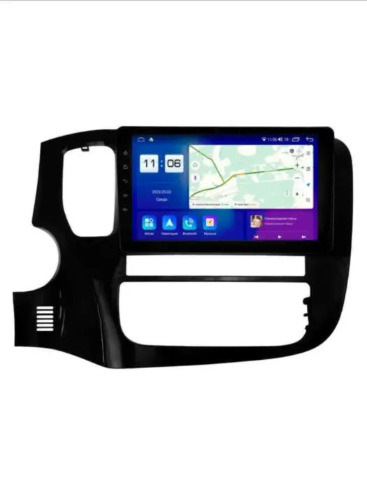 Магнитола для Mitsubishi Outlander 3 2012-2024 9" Parafar на Андроид 10.0 PF230T2LUX2Lite