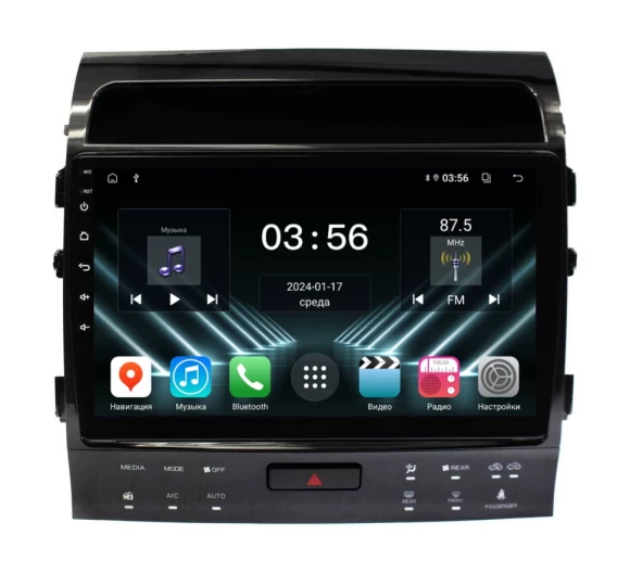 FarCar для Toyota Land Cruiser 200 на Android (DX381C-2M)