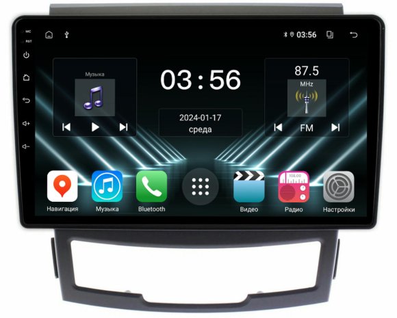 FarCar для Ssang Yong Actyon new на Android (DX159M)