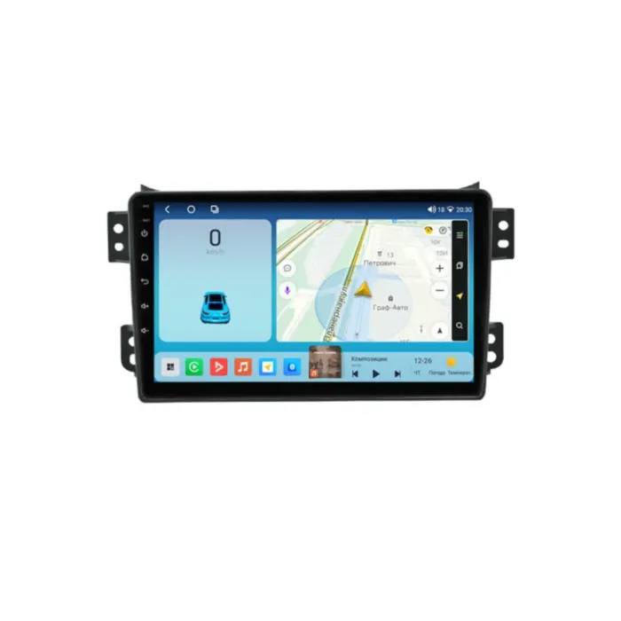 Магнитола для Suzuki Ritz, Splash 2008-2014 Parafar на Андроид 14.0 PF604LUX1THD