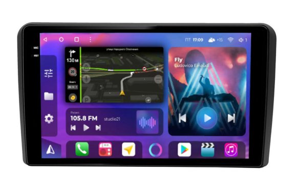 FarCar s400 2K для Audi A3 на Android (XXL049M)