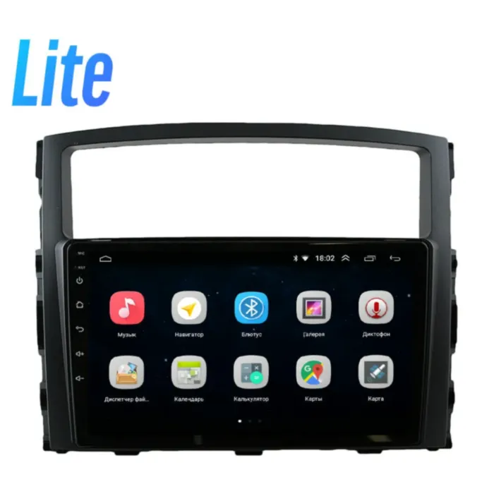 Магнитола для Mitsubishi Pajero 4 2006+ Parafar на Андроид 10.0 PF458Lite