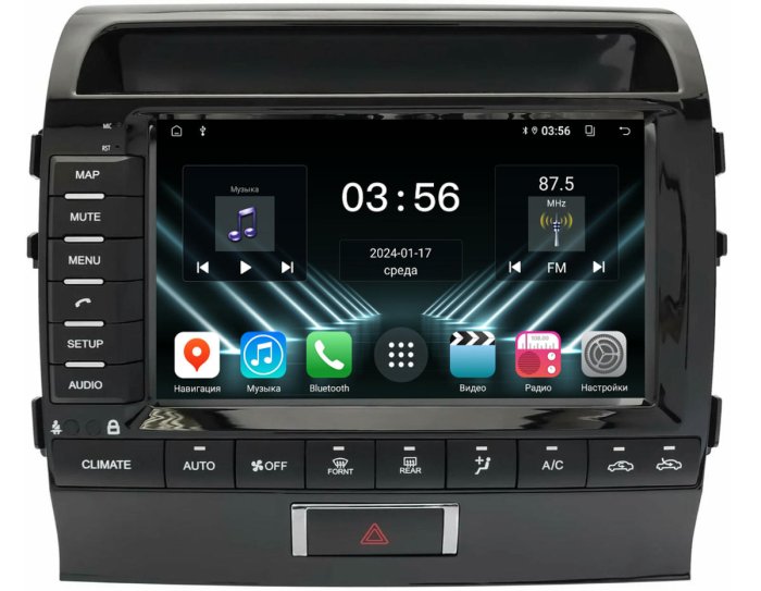 FarCar для Toyota Land Cruiser 200 на Android (DX381BM)