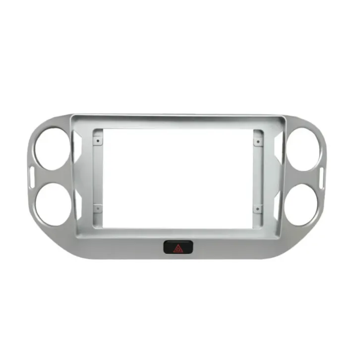 Магнитола для Volkswagen Tiguan 2007-2018 цвет Серебро Parafar (cо встроенным модулем для подключения камер 360) на Андроид 13.0 PF488T3LUX211u2kAIR360