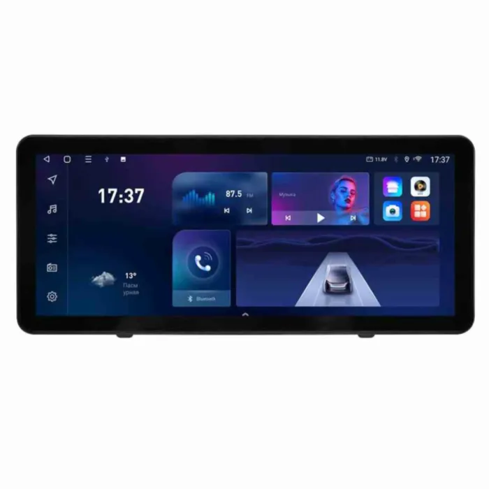 Магнитола для Honda Fit / Jazz 2019+ левый руль Parafar NEO в стиле AUDI на Андроид 10.0 PF410T2NRGAm